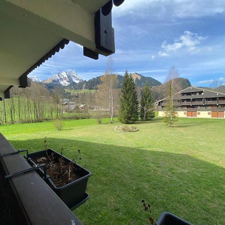 Charmant Studio Avec Balcon Sud, Au Calme Et Proche Du Centre D'Abondance - Fr-1-692-84 Buitenkant foto