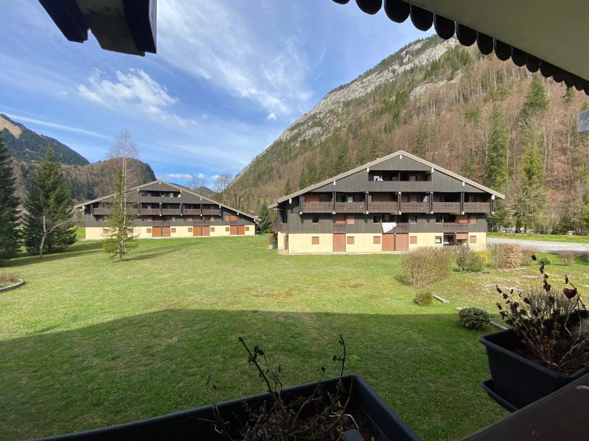 Charmant Studio Avec Balcon Sud, Au Calme Et Proche Du Centre D'Abondance - Fr-1-692-84 Buitenkant foto