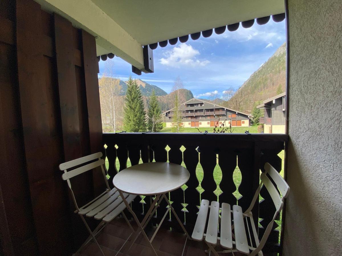 Charmant Studio Avec Balcon Sud, Au Calme Et Proche Du Centre D'Abondance - Fr-1-692-84 Buitenkant foto